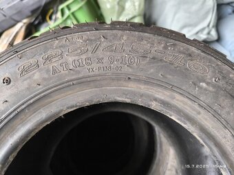 4x pneu na čtyřkolku silniční Zn. Kingstone - 5