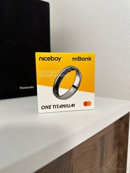 Niceboy Platební prsten One Titanium – vel. 9 (nový) - 5