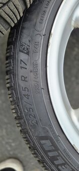 Zimní sada ALU ABT 8x17 pneu Michelin Alpin 6 225/45 - 5