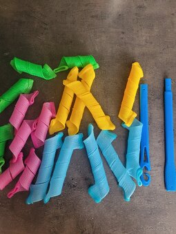 Papiloty magické natáčky noční 18 ks sada nová - 5