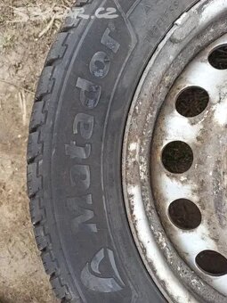 plechové disky 6Jx16H2 ET54 5x112 Matador zimní 195/65/16C - 5