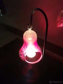 Skleněný svícen - 5