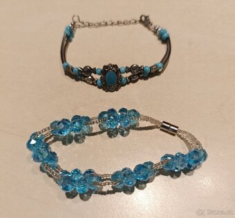 Krásné tyrkysové náramky - 5