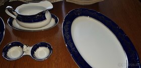 Jídelní servis s modrým lemem Constance Thun - 5