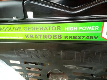 Elektrocentrála KRATROBS KRB2745V  7.1KW - 5