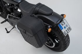 Legend Gear side bag system LH. Harley-Davidson Softail Fat - 5