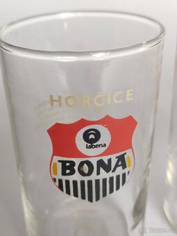 Retro sklenice od hořčice, 2dcl a 1dcl, 65.-/kus, pošta 79.- - 5