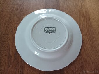 VINTAGE FAJÁNS TALÍŘ SARREGUEMINES HENRI LOUX FRANCIE - 5