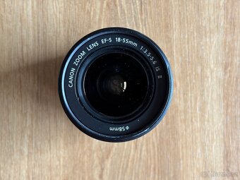 Canon EOS 100D + 2 objektivy, 32GB karta, nabíječka - 5