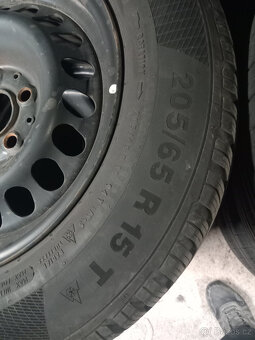 205/65R15 ZIMNÍ PNEU CONTINENTAL DISKY MERCEDES W210 - 5