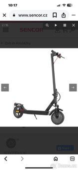 Elektrokoloběžka Sencor S30 prodáno - 5