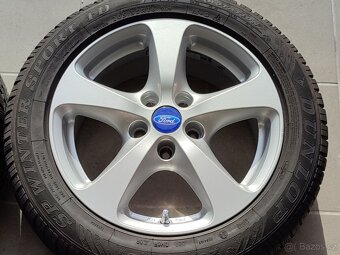 Krásný zimní ALU komplet 16" 5x108 ET40 pneu 205/55/16 91H - 5