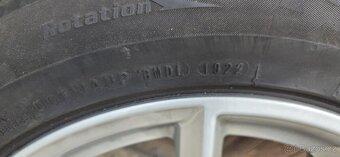 Zimni pneu 225/55 R17 + alu kola BMW - 5