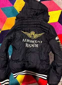 AEROSQUAT MAGNUM PÁNSKÁ ZIMNÍ EXTRAVAGANTNÍ BUNDA M - 5