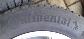 Renault - zimní hliníková kola 15" s TPMS - zánovní pneu - 5