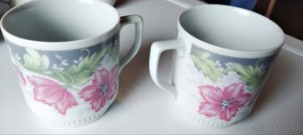 Retro sběratelské hrnky Royal Dux Bohemia Czechoslovakia - 5