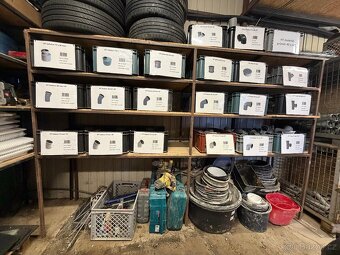 Železný regál - 260 x 193 x 62 cm - 5