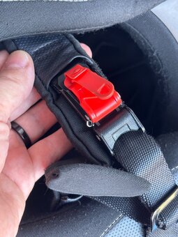 Výklopná přilba, matně černá - 5