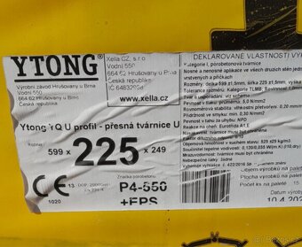 Ytong YQ U Profil 225 mm - 5