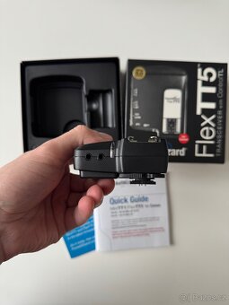POCKETWIZARD FlexTT5 a MiniTT1 TTL (pro Canon) - 5