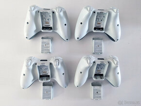 Bílé Xbox 360 ovladače, joypady - SUPER STAV - 5