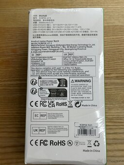 NOVÁ powerbanka Rocoren 50000mAh 67.5W, 3x USB-A + 3x USB-C - 5