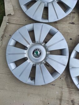 Sada 4 kusů poklic Škoda Fabia I. (14") TUCANUS - 5