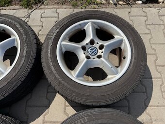 4x al kola 5x120 17 + pneu letní 215/60 R17C - 5