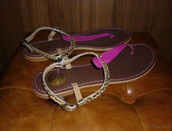 Celokožené žabky Gios Eppo - 5