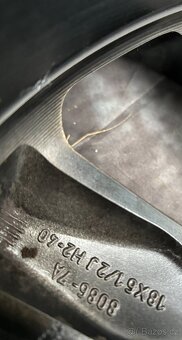 Originální Alu kola 5x114,3 Nissan Qashqai 215/55/18 - 5