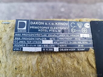 Elektrokotel DAKON 8 KW - 5