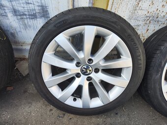 17"letní alu sada 5x112 origo Scirocco Golf 6 Touran Caddy - 5
