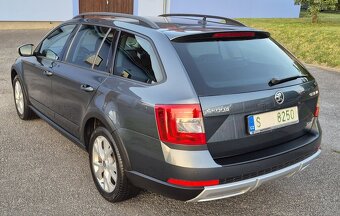 Škoda Octavia 3. Scout 4x4 2.0 TDI 110 KW 1 maj serv kniha. - 5