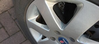 Prodám ALU kola s pneu na Opel - 5
