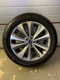Alu Mercedes R19 255/50 GLE W167 originální zimní sada - 5