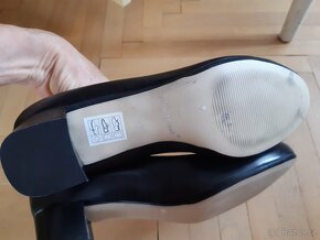 Nové kožené nízké boty na podpatku 37 Gino Rossi - 5