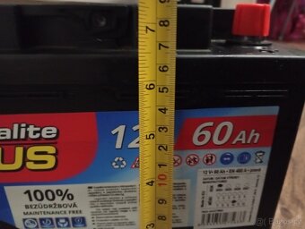 Autobaterie 12V 60Ah 480A - 5