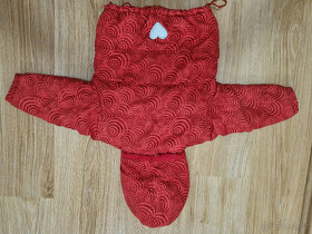 dětské bundy, kombinéza a vesta vel. cca 86/92 - 5