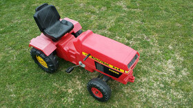 Šlapací čtyřkolka Pirate červená, traktor ROLLYTRAC - 5