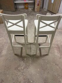 Barové židle IKEA Ingolf 74cm - 5
