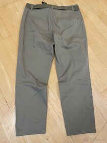 Khaki zelené  plátěné kalhoty vel. 38 zn. Taifun - 5