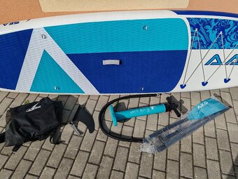 Paddleboard, surf AKD SeaLion cyan 320 cm nosnost 150 kg - 5