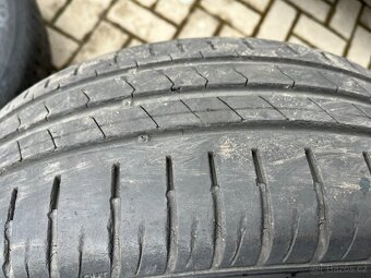 4x alu disky 4x100 R16, letní pneu - 5