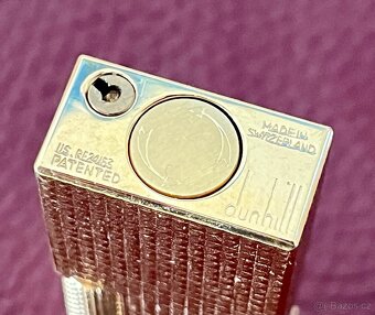 Dunhill Rollagas Zapalovač 60' léta, Diamond Cut - 5