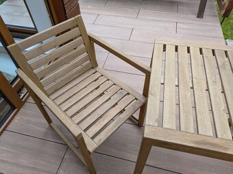 Sestava zahradního nábytku z akácie - IKEA NÄMMARÖ - 5