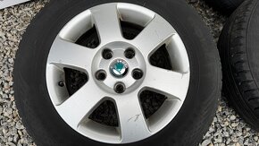 Prodám letní sadu 195/65 R15 6Jx15 ET47 - 5