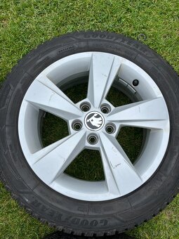 185/60 R15 ALU kola škoda zimní pneu - 5