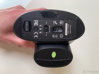 Delux mv6dn – Ergonomická bezdrátová vertikální myš - 5