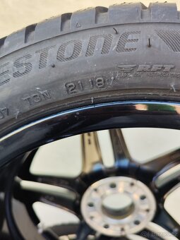 Originál ALU kola MERCEDES A35 AMG 18" s pneu BRIDGESTONE - 5