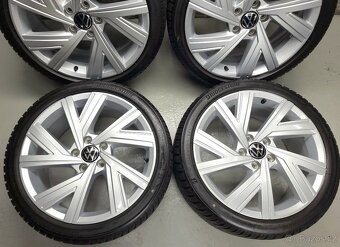 18" Originál VW Bergamo 5x112 zimní pneu 5-6mm - 5